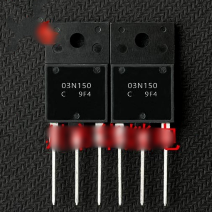 2 chiếc Bóng bán dẫn 03N150 NDUL03N150CG TO-3PF 1500V 2.5A