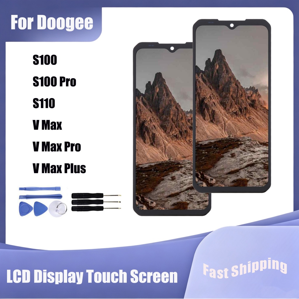 Dành cho Doogee S100 / S100 Pro / S110 / V Max / V max Pro / V Max Plus Màn hình LCD Màn hình cảm ứn