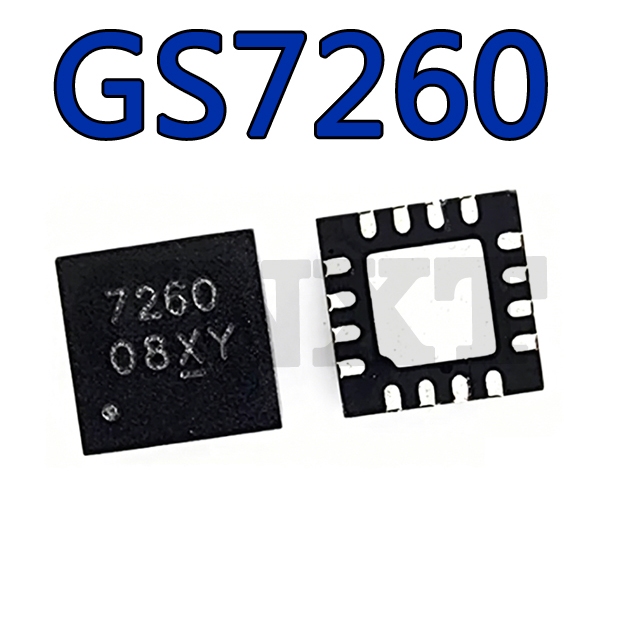 GS7260 7260 GS7260TQ-R TPQFN16 Bộ điều khiển Buck đồng bộ đơn 3x3