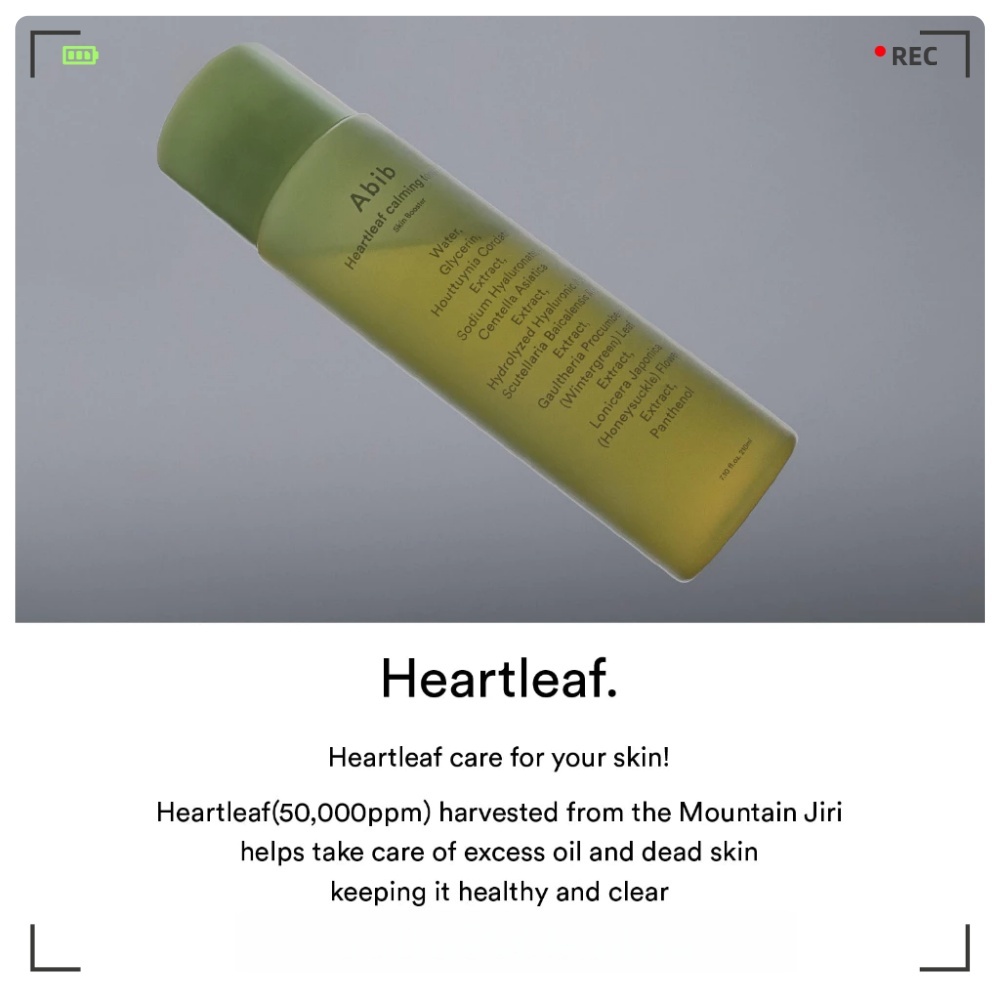Kem dưỡng da Abib Heartleaf Calming Toner (200ml)
