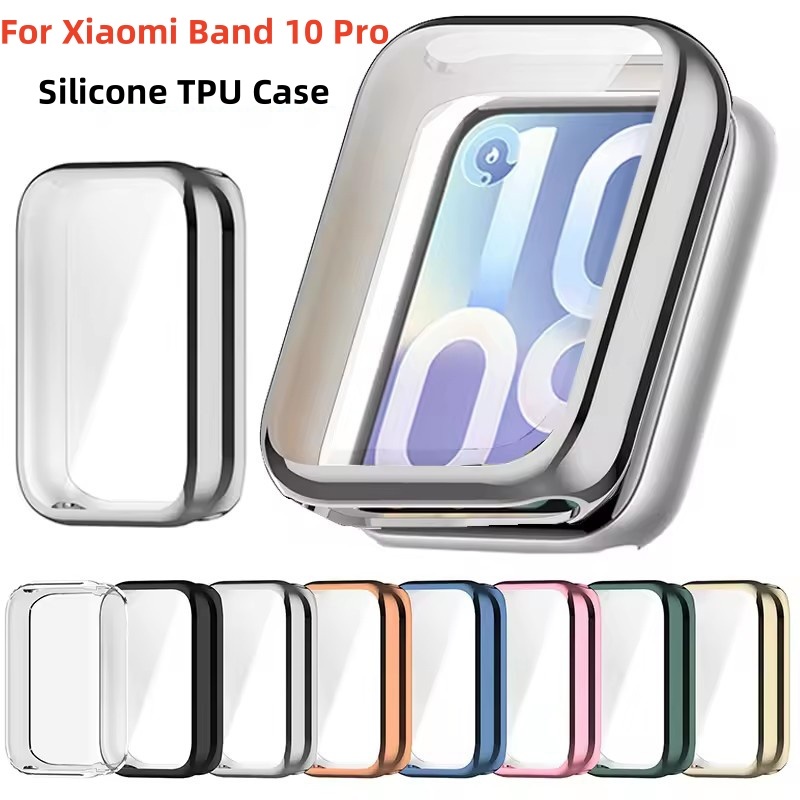 Ốp Lưng TPU Mềm Cho Xiaomi Mi band 10 Pro Đồng Hồ Thông Minh Ốp Lưng Vỏ Bảo Vệ Màn Hình Cho Xiaomi B