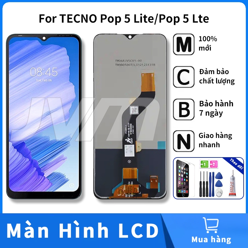 Dành Cho Tecno Pop 5 Lte Pop 5 Lite BD4 BD4a BD4i LCD Màn Hình Cảm Ứng Thay Thế Màn Hình LCD Siêu Tr