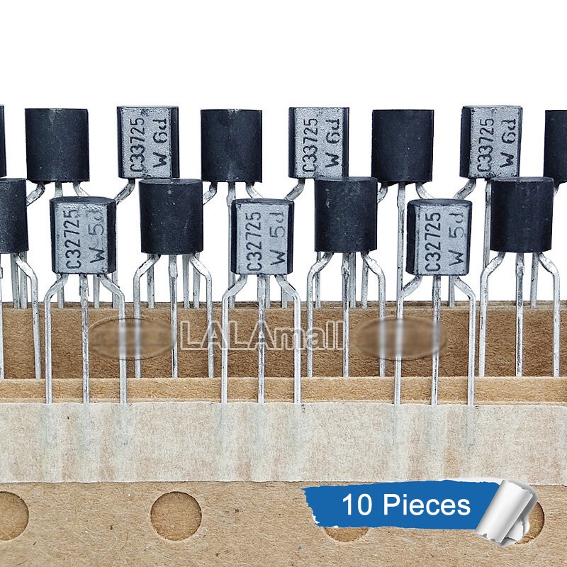 10 Cái / lốc Chính Hãng C32725 C33725 TO-92 BC327-25 BC337-25 Bộ Khuếch Đại Transistor Mới