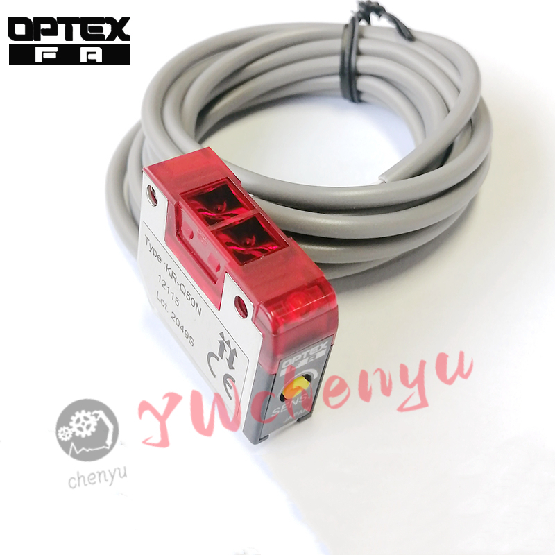 Công tắc quang điện OPTEX KR-Q50N KR-Q50NW KR-Q50P KR-Q150NW Thương hiệu mới Nguyên bản
