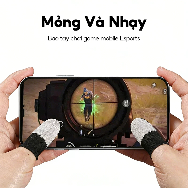 Găng tay trò chơi PUBG, FF, Găng tay Liên minh huyền thoại, Găng tay chống mồ hôi, Siêu nhạy cảm, Độ