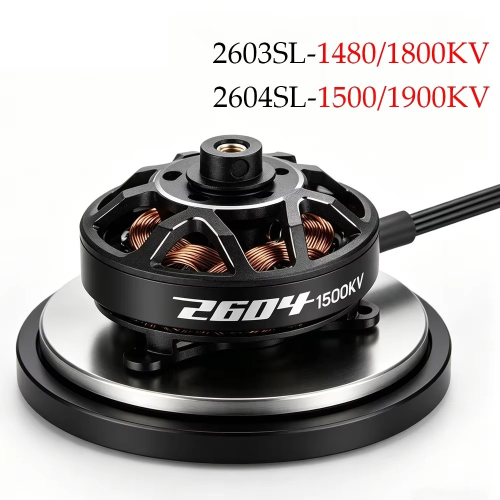 Động cơ Brushless Hobbywing PLATINUM 2603/2604 cho máy bay nhẹ F3P trong nhà 80-300g