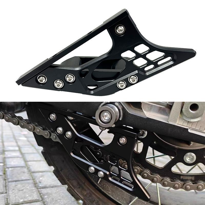 Xe Máy Dây Xích Bảo Vệ Hướng Dẫn Bao Bảo Vệ Cho CFMOTO 450MT CF450MT CNC Nhôm Phụ Kiện
