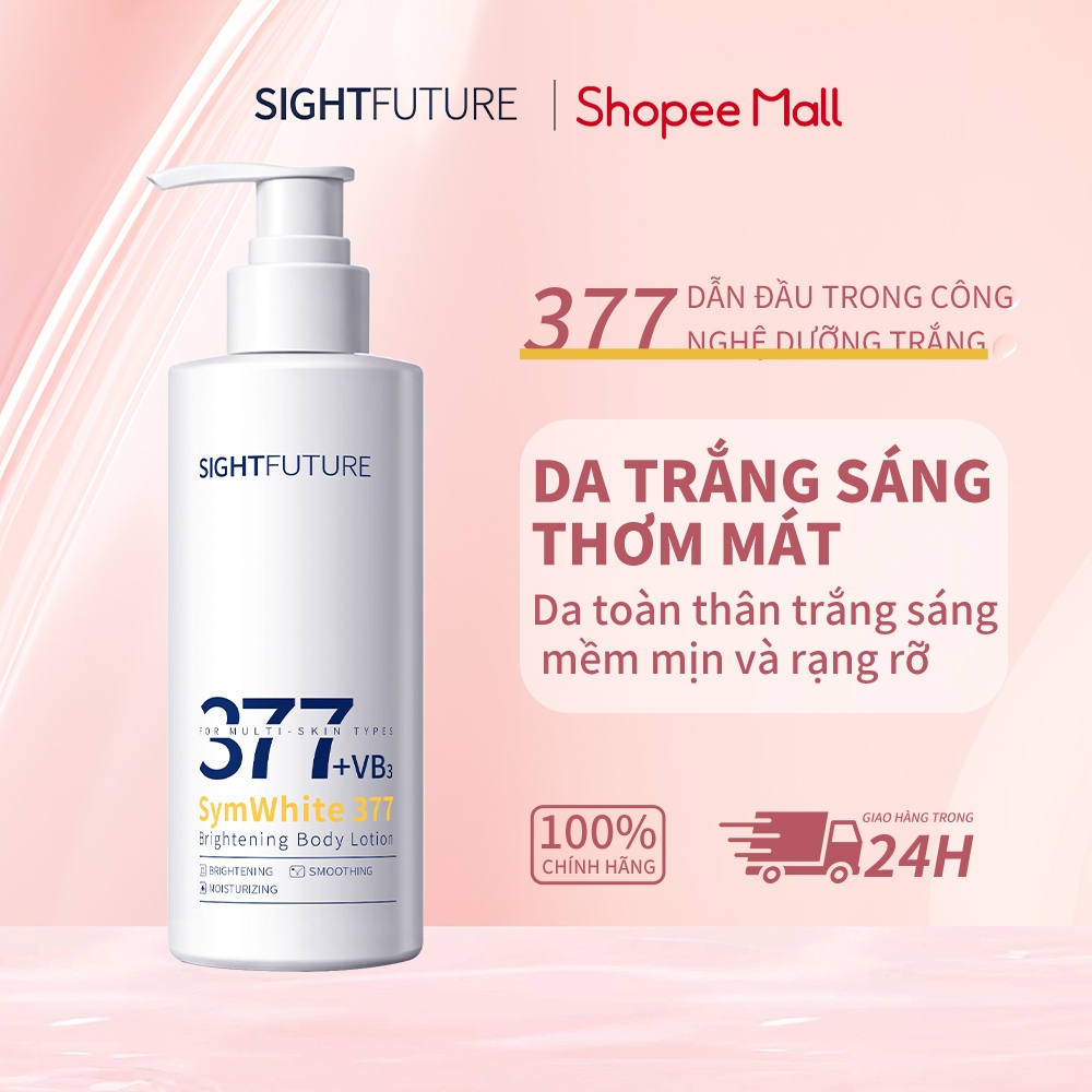 SIGHTFUTURE 377 Kem dưỡng trắng da toàn thân