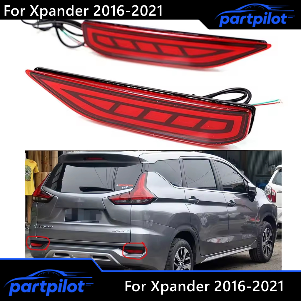 Đèn LED phản quang cản sau cho Xpander 2016 2017 2018 2019 2020 2021 Đèn LED