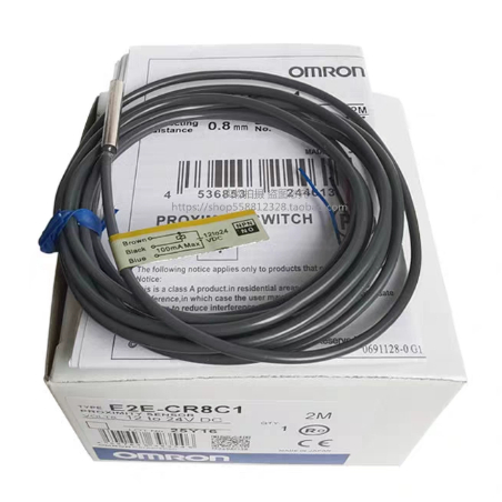 Omron Thu Nhỏ Gần E2E-X1C1 E2E-CR8C1 C2 E2E-CR8B1 E2E-CR8B2 Cảm Biến