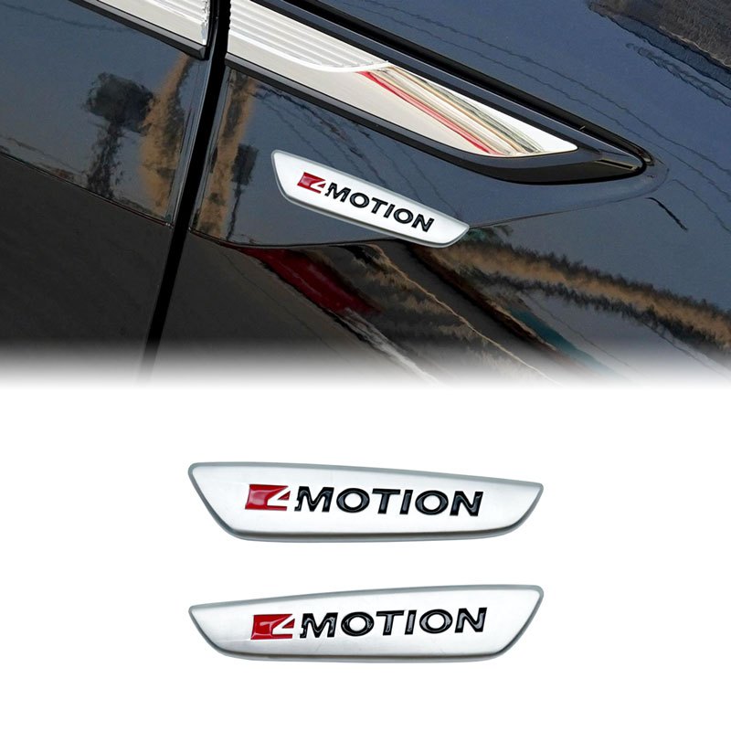 2 Cái / bộ 4 MOTION 4motion Logo Biểu Tượng Xe Fender Bên Huy Hiệu Phía Sau Cản Cốp Xe Miếng Dán Cho