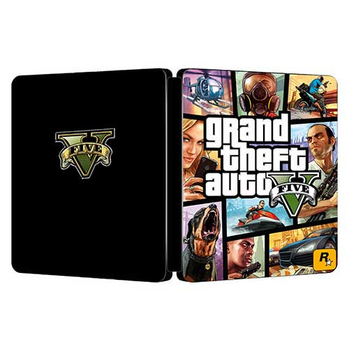 Grand Theft Auto V | Sách thép GTA5 | Hộp tưởng tượng