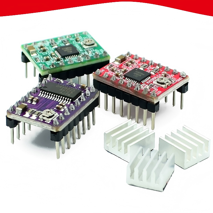 Reprap Stepper Driver Stepper Motor Driver A4988 / DRV8825 Module Stepper Motor Driver Control Board