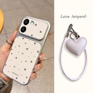 Ốp Lưng Cho Xiaomi POCO X6 X7 X8 Pro Max C65 C71 F7 F8 Pro Ultra Redmi 13C A5 A7 Pro Ốp Điện Thoại Có Họa Tiết Dây Buộc Tình Yêu Thích Hợp Cô Gái Màu Hồng Vỏ Bảo Vệ