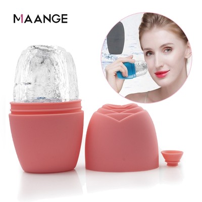 Đá Massage Mặt Thu Nhỏ Lỗ Chân Lông MAANGE Khuôn Đá Silicon Chăm Sóc Da Mặt, Giảm Mụn Và Cải Thiện Da Khô 1279