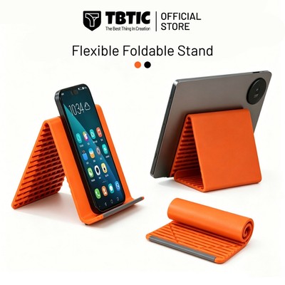 TBTIC Silicon Linh Hoạt Có Thể Điều Chỉnh Di Động Chống Trơn Trượt Có Thể Gập Lại Giá Đỡ Điện Thoại Di Động Máy Tính Bảng