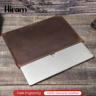 Hiram Da Thật Chính Hãng Laptop Tay Dành Cho MacBook Pro 14 inch 2021 A2442 Macbook Pro Air 13 Bao Túi Dành Cho Cha Quà Tặng Ngày
