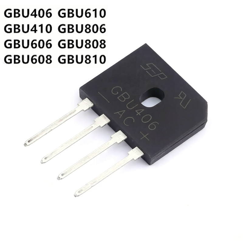 GBU408 GBU3510 GBU410 GBU606 GBU610 GBU806 GBU808 GBU810 GBU3510 GBU1510 GBU2510 Bộ chỉnh lưu đầu bế