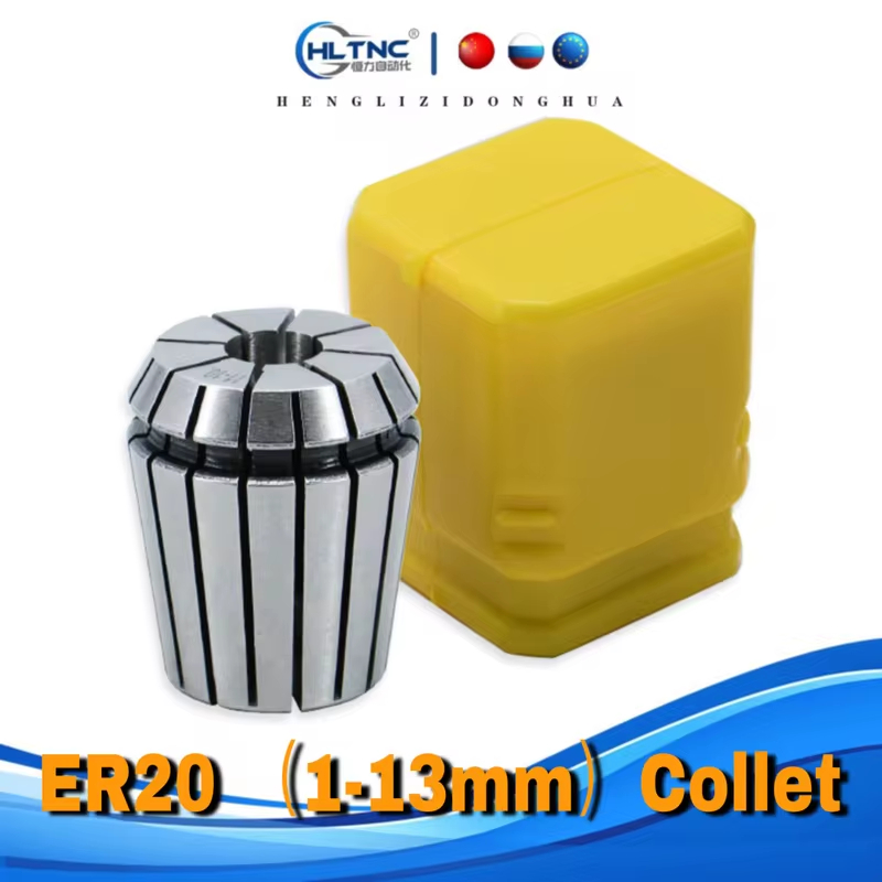 Collet lò xo HTNC ER20 – 1-13mm 3.175mm 6.35mm 12.7mm Độ chính xác cao 0,015mm Collet cho giá đỡ dụn
