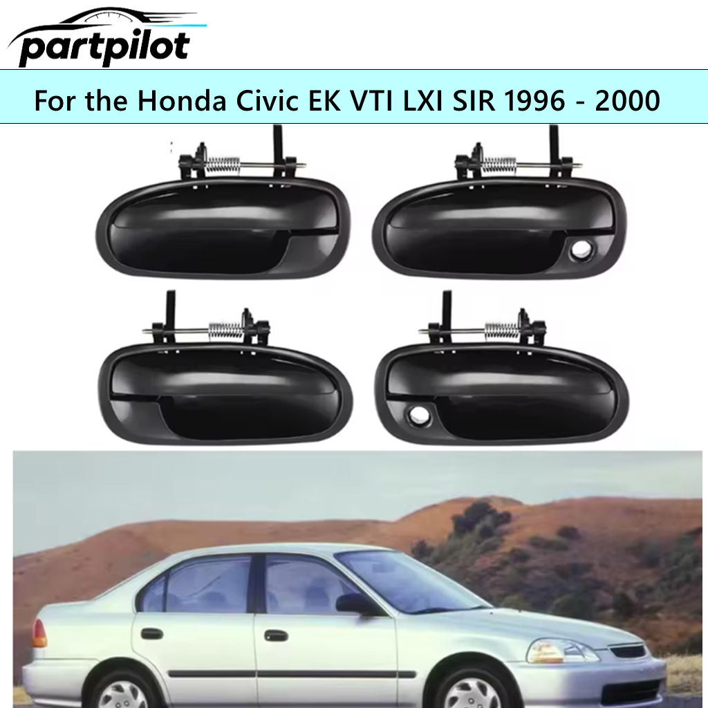 Tay nắm cửa cho Honda Civic EK3, EK4, EK9 1996, 1997, 1998, 1999, 2000 72180-S04-003, 72140-S04-003,