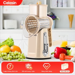 Celasin Máy cắt rau củ 5 lưỡi dao đi kèm - Nhựa PP an toàn, dễ vệ sinh, tiện lợi cho căn bếp