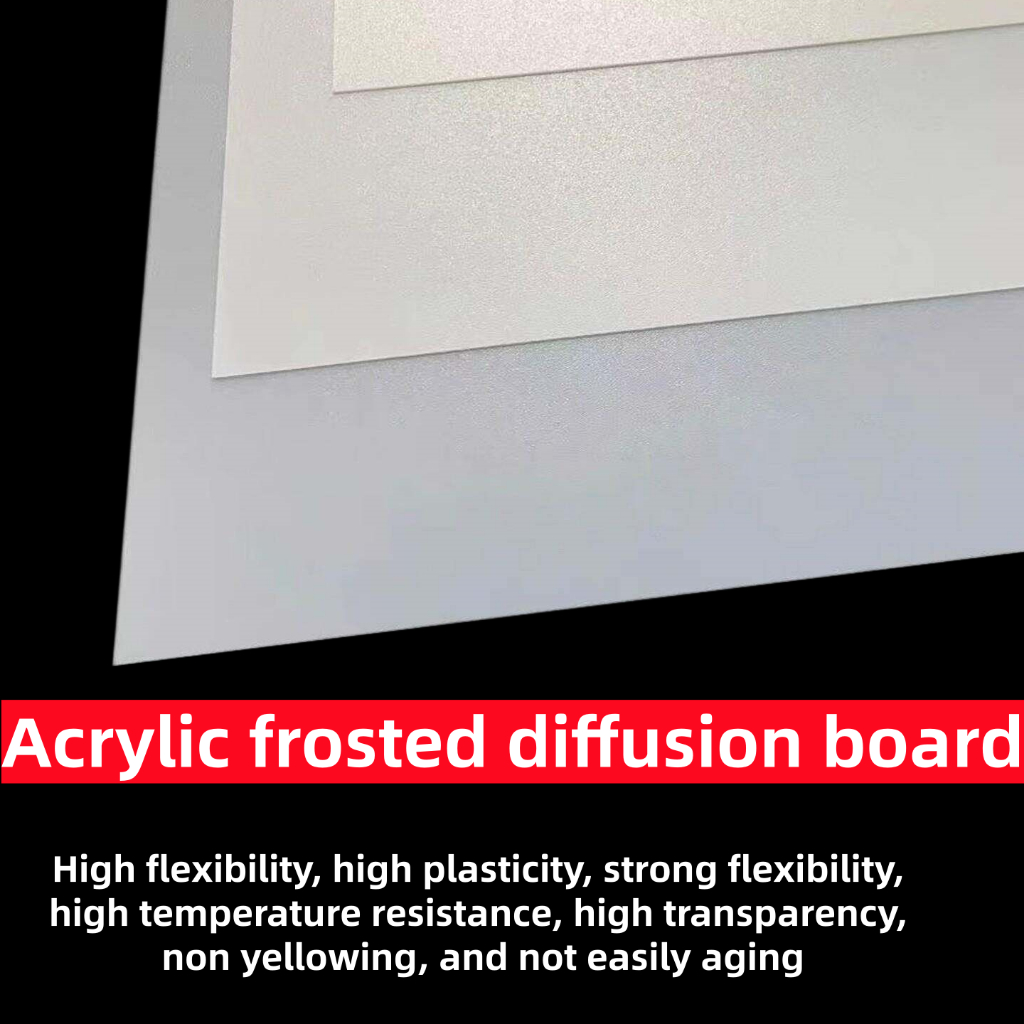 Bảng chiếu sáng LED, đèn pha acrylic chống chói, vỏ khuếch tán, màng chặn ánh sáng, đèn bàn, màng án