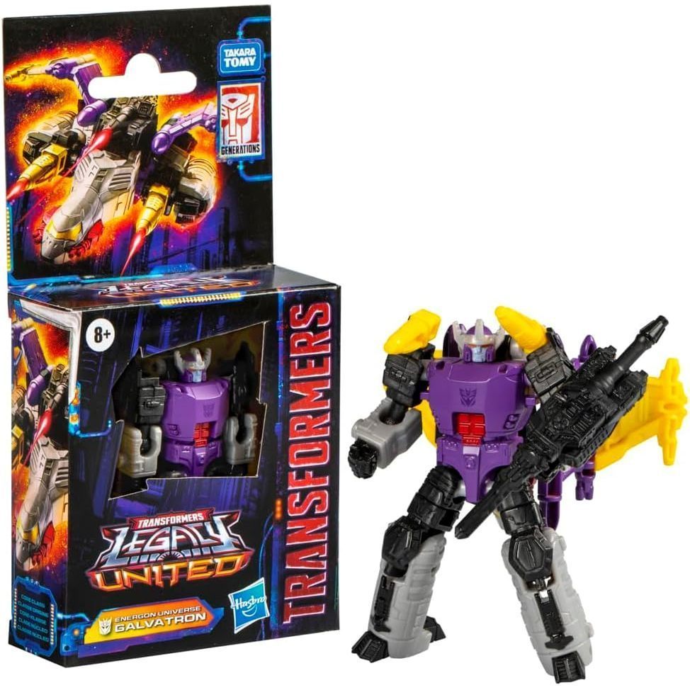 Transformers Legacy United Core Class Energon Universe Galvatron, 3.5 ༄ (🍎 8.9 ❈ 米) ❈ 🍭 ❈ ❈ ❈, 8 +