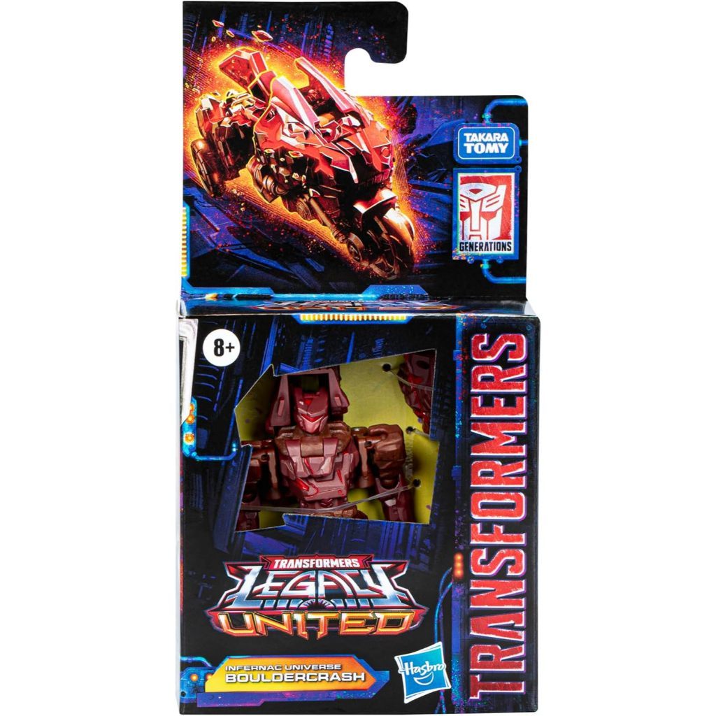 Transformers Legacy United Core Class Infernac Universe Bouldercrash, 3.5 ♛ (❈ 8.9 ❈ 米) ❈ ◈ ❈ ❈ ❈, 8