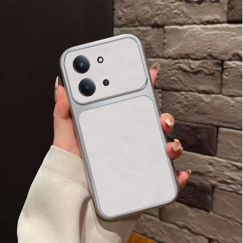 Ốp Điện Thoại Mới Cho Oppo Reno16 Pro PMK110 PMM110- Vỏ Bảo Vệ Chống Sốc Họa Tiết Da