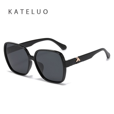 KATLUO Hàng Mới Về Unisex Kính Mát Thời Trang Mùa Hè Chống Tia UV Phân Cực Sắc Thái Để Lái Xe ZZ1085