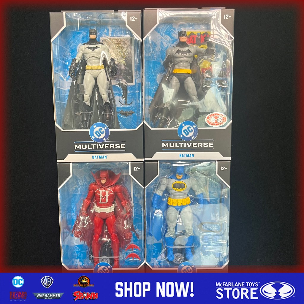 [Còn hàng] Mcfarlane Toys Azrael Batman Armor / Batman (Dark Knight Returns) / Batman Deadman / Batm