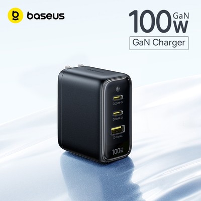 Bộ sạc nhanh Baseus EnerFill FE22 70W / 100w 2C + U USB-C USB-A cho iPhone Samsung Galaxy
