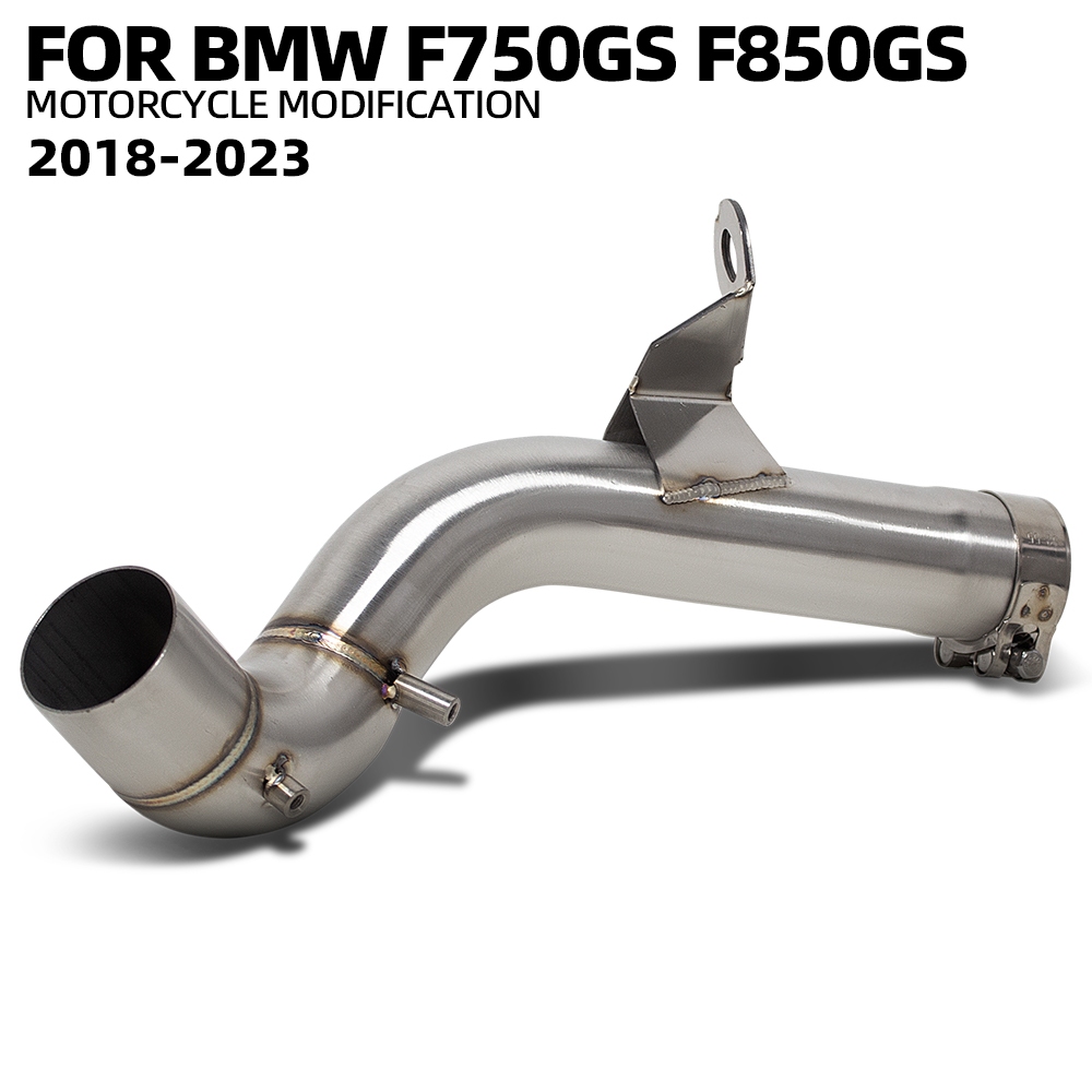 Sửa Đổi Ống Xả Cho Xe BMW F750GS F850GS F750 F850 GS ADV Xe Máy Giữa Ống Giao Diện OEM