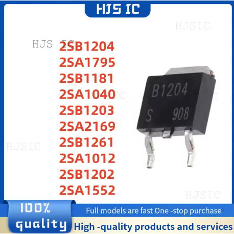 5 Chiếc 2SB1204 2SB1181 2SB1203 2SB1261 2SB1202 2SA1552 2SA1795 2SA1040 2SA2169 2SA1012 TO-252 B1204