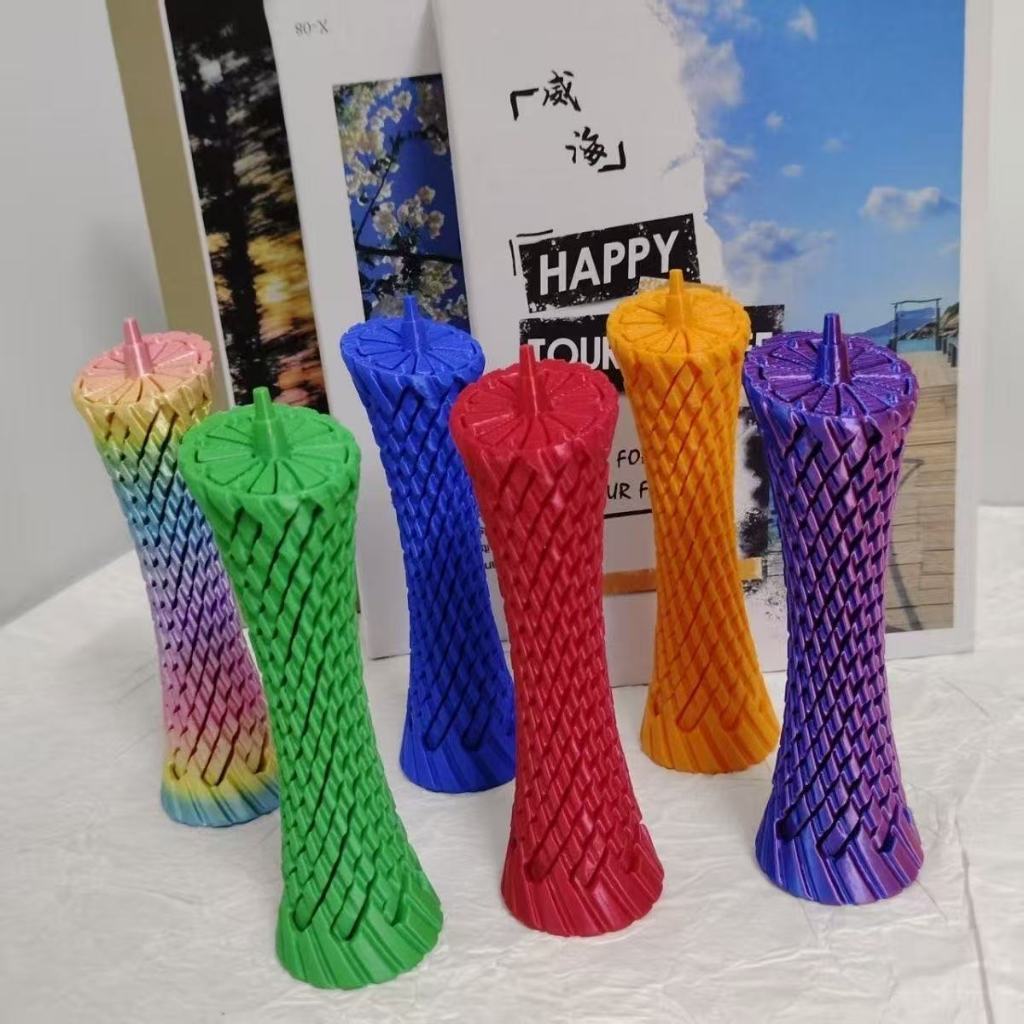 In 3D Tháp Quảng Châu Tháp Xoắn Ốc Có Thể Thu Vào Đồ Trang Trí In 3D Đồ Chơi In 3D Mô Hình Đồ Chơi I