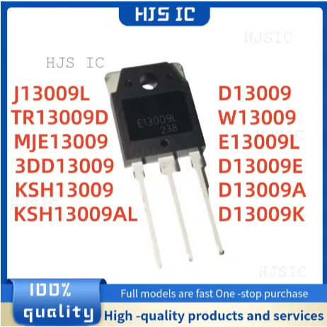 2 CHIẾC MỚI 3DD13009 D13009A D13009E D13009K E13009L J13009L TR13009D W13009 MJE13009 KSH13009AL KSH