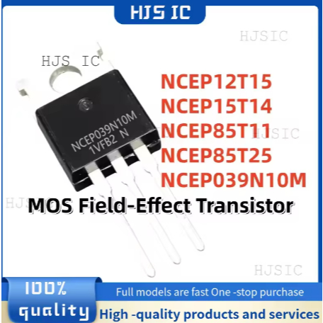 5 Chiếc 100% Chất Lượng Mới NCEP12T15 NCEP15T14 NCEP85T11 NCEP85T25 NCEP039N10M NCEP TO-220 MOS Bộ C