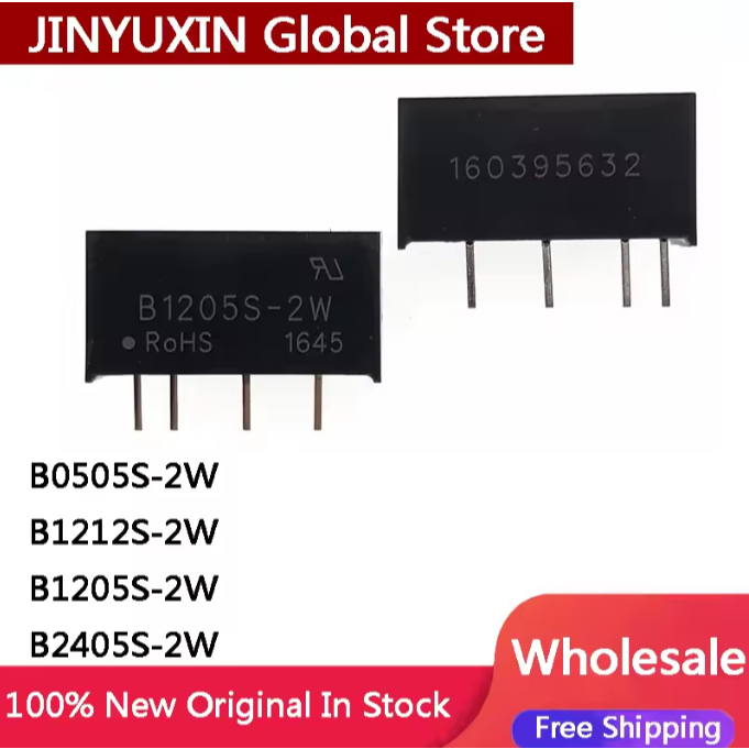 5 CHIẾC B0505S-2W B0505S B121212S-2W B1212S B1205S-2W B1205S B2405S-2W B2405S 2W Mô-đun nguồn DC-DC 