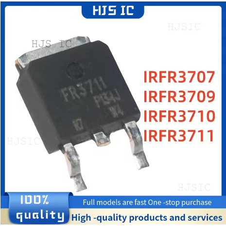 5 CÁI MỚI 100% chất lượng IRFR3707 FR3707 IRFR3709 FR3709 IRFR3711 FR3711 IRFR3710 FR3710 TO-252 MOS