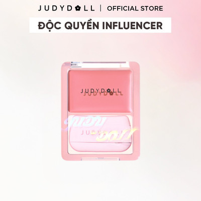 [CB INFLUENCER] Má Hồng Kem JUDYDOLL Glow Blush Balm Căng bóng Không vỡ nền Tự nhiên Lâu trôi 3g