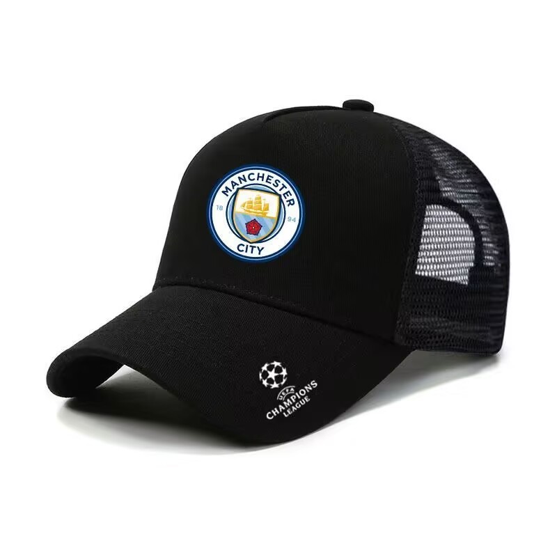 Mũ bóng đá Manchester United Manchester Chelsea Mũ bóng đá Tấm che nắng thể thao Lưới bóng chày