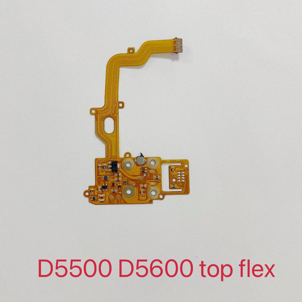Mới D5500 D5600 Trên Nút Bao Cáp Mềm Cho Nikon D5500 D5600 Camera Top Flex Cáp Sửa Chữa Phần