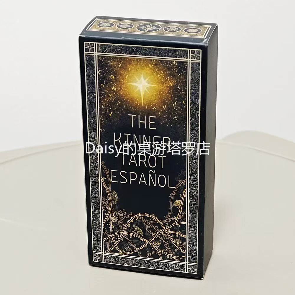 Kinner Tarot Tarot Tarot Tarot 11 * 5.3cm 78 Miếng Witte Series Board Game Cards Tiếng Tây Ban Nha
