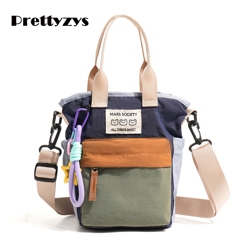 Lovely Crossbody Bag Prettyzys 2026 Casual Korean Nylon Sling Bag Outdoor Sports Phone Bag For Girl