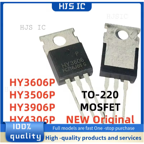 5 CÁI MỚI Chính Hãng HY3606P HY3606 HY3506P HY3506 HY3906P HY3906 HY4306P HY4306 TO-220 Biến Tần ống