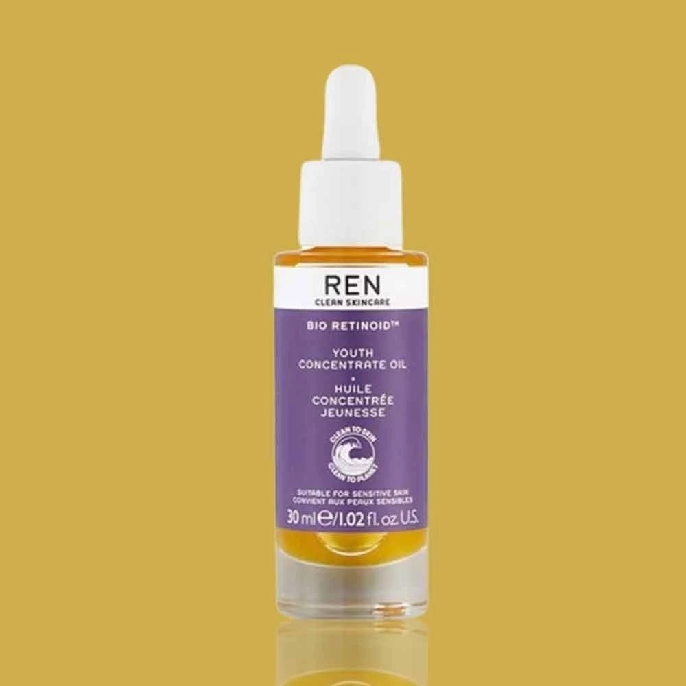 REN Bio Retinol Youth Concentrate Oil 30ml Clean Skincare Plant Retinol Alternative Anti-Aging Facia