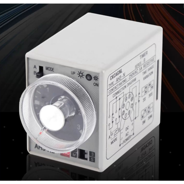 Rơle thời gian CKC AGNL AH3-NA-NBNCND 220V24V Giai đoạn nhiều thời gian có thể điều chỉnh AH3-NB AH3
