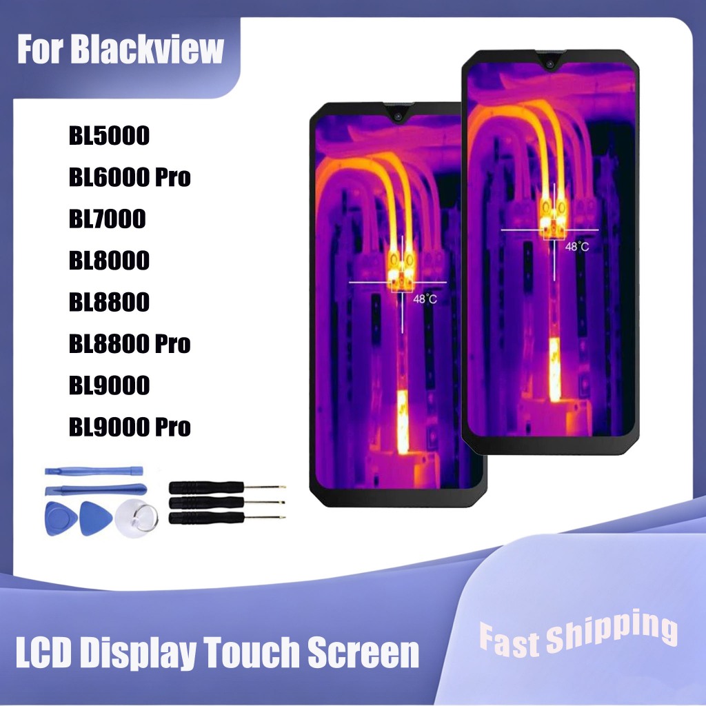 Dành Cho Blackview BL5000 BL6000 BL7000 BL8000 BL8800 BL9000 Pro Màn Hình LCD Thay Thế Màn Hình Cảm 
