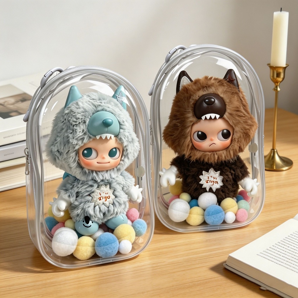 Vỏ Bảo Vệ Zsiga, Dành Cho ZSIGA I 'm Zsiga Doll Bag Vỏ Bảo Vệ - Móc Khóa Sang Trọng Du Lịch Chống Bụ