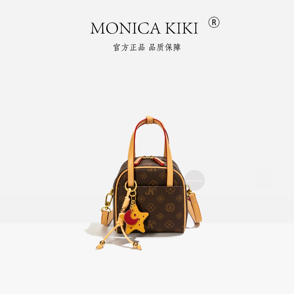 MONICA KIKI Retro Hoa Cũ Túi Xách Nữ Đi Làm Túi Messenger